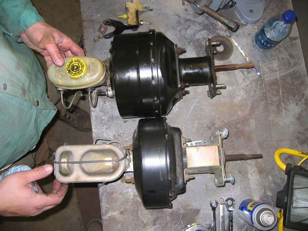 Jeep xj brake booster upgrade